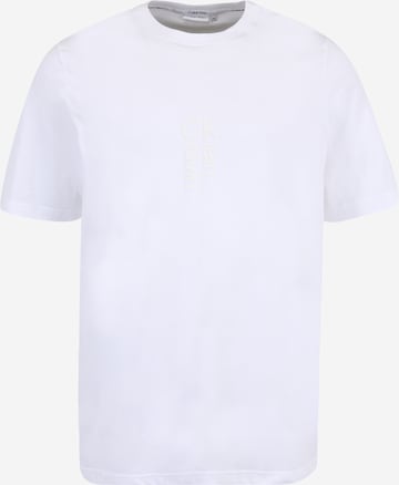 Calvin Klein Big & Tall T-Shirt in Weiß: predná strana
