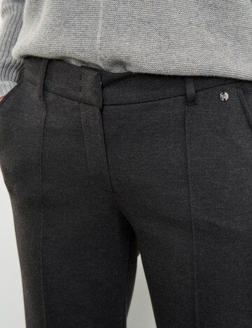 Bootcut Pantalon à plis GERRY WEBER en gris