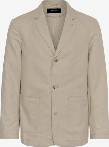 Coupe regular Veste de costume 'MAbarley' Matinique en beige : devant