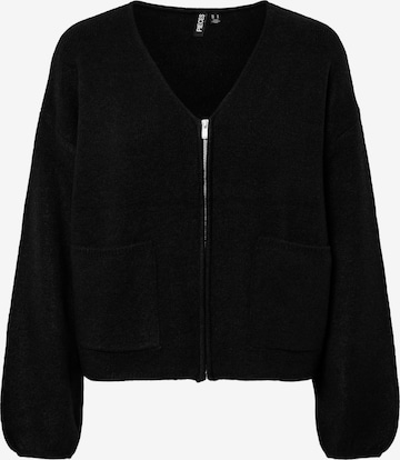 PIECES - Cárdigan 'PCJunna' en negro: frente