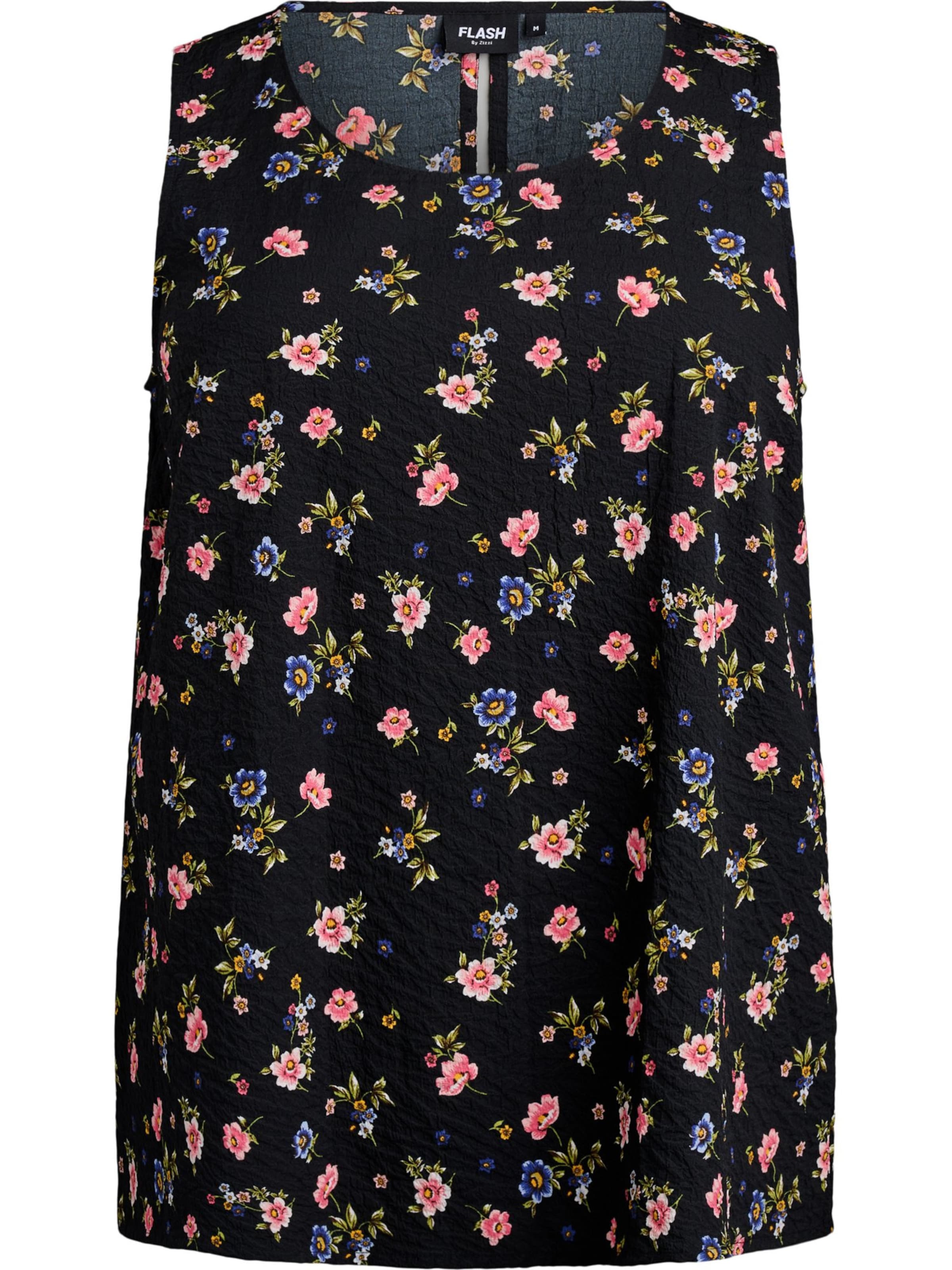 Chemisier 'Tracy' Flash by Zizzi en noir : devant