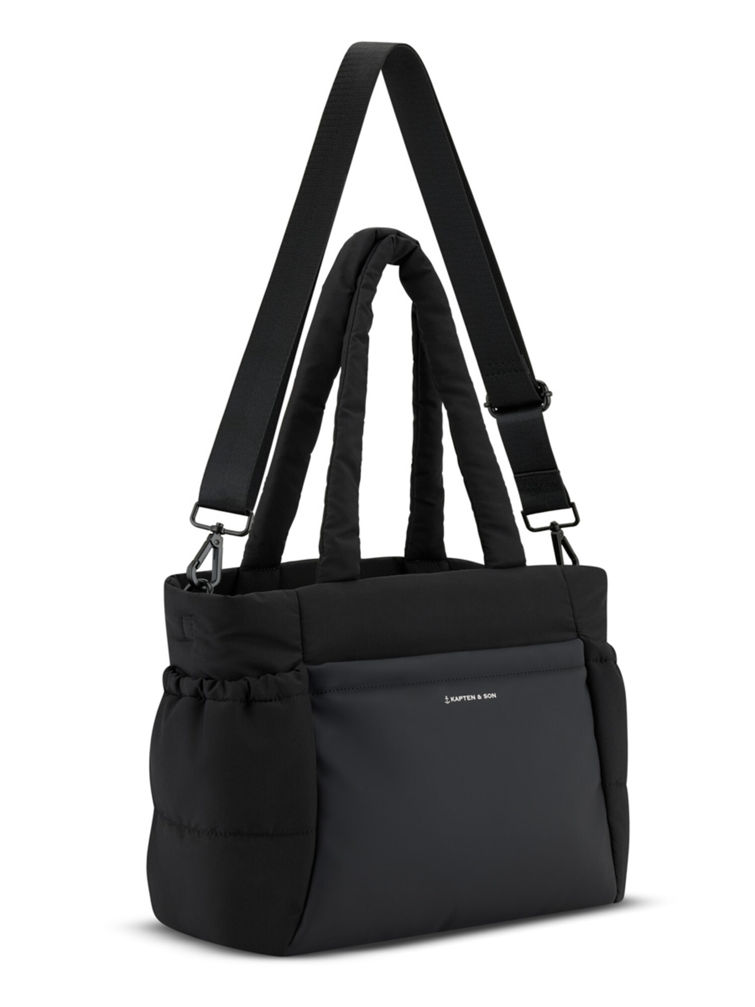 Kapten & Son Shopper 'Hellvi Cloud Medium'‌ in Schwarz
