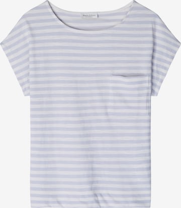 T-shirt Marc O'Polo en bleu : devant