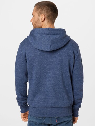 Superdry Sweatjacka i blå