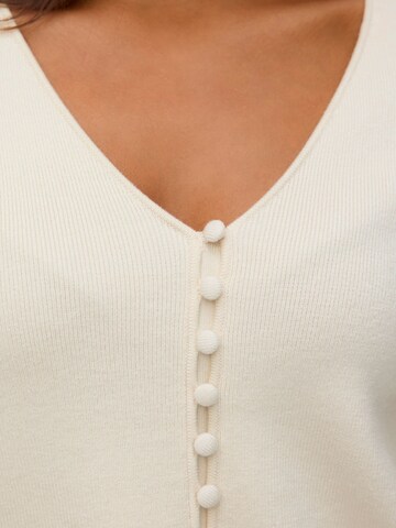 VERO MODA Cardigan 'VMAWHANNA' i beige
