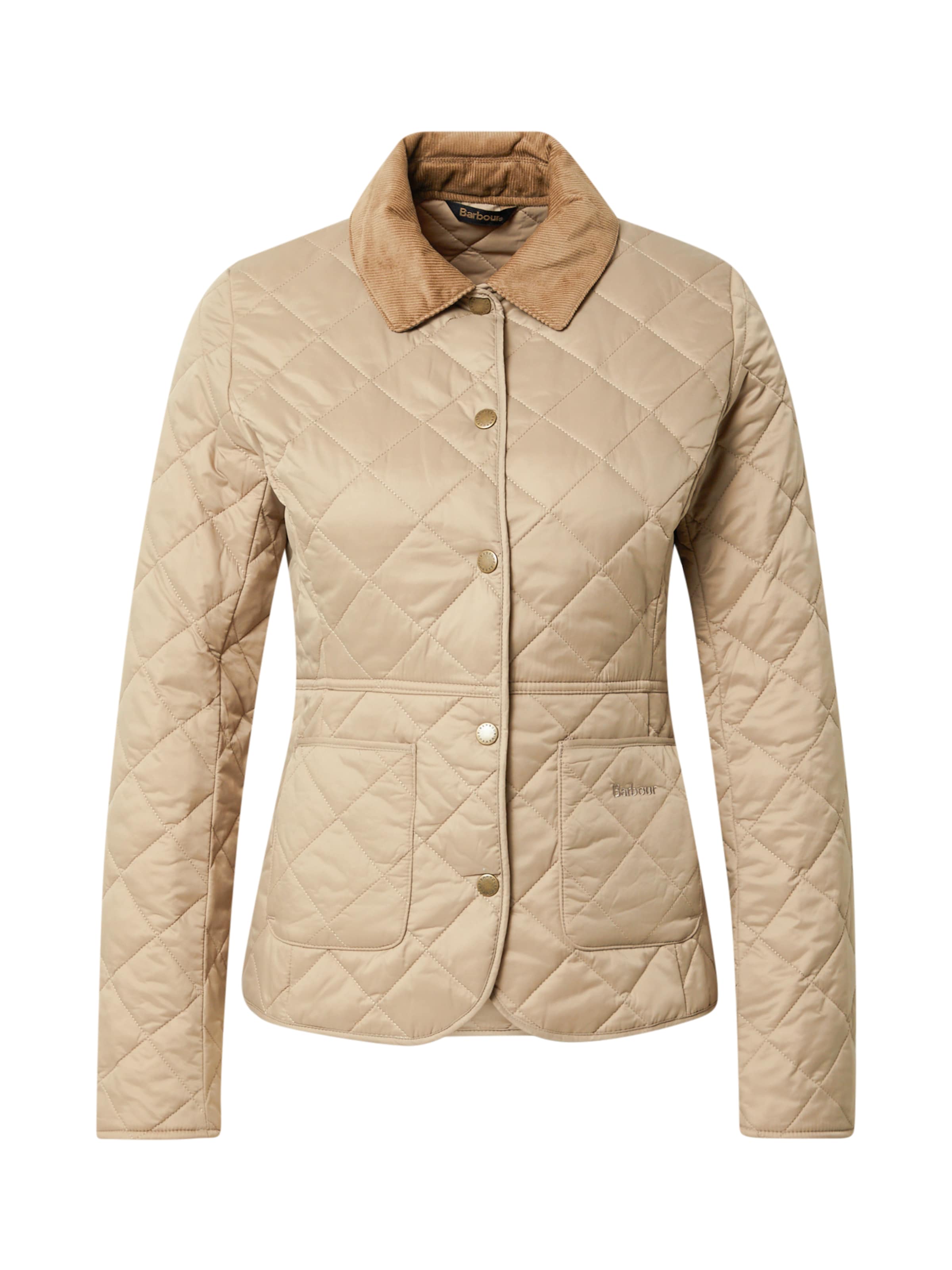 Giacca di mezza stagione 'Deveron' di Barbour in beige: frontale