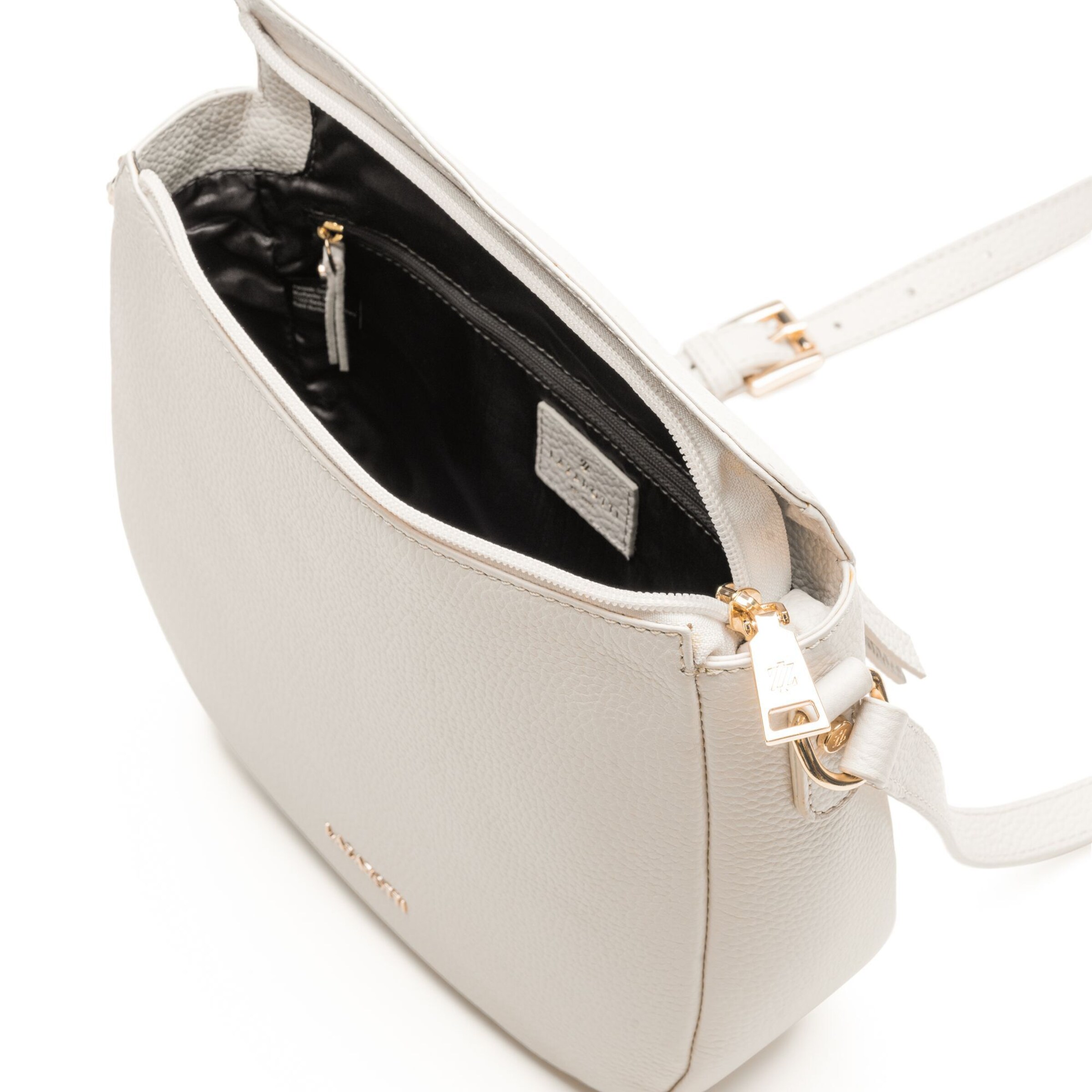 Borsa a tracolla di Lazarotti in bianco