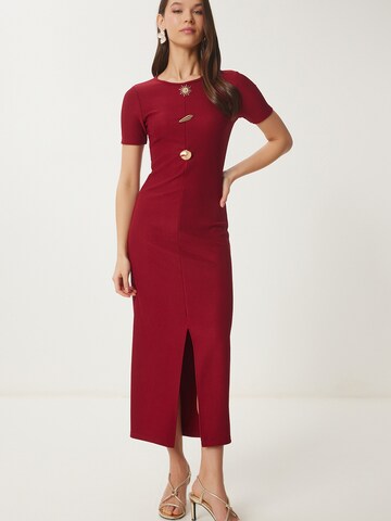 Happiness İstanbul Obleka | rdeča barva