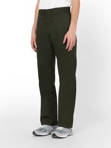 regular Pantaloni con piega frontale '874' di DICKIES in verde