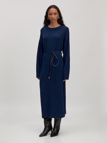 EDITED Kleid 'Jaden' in Blau: Vorderseite