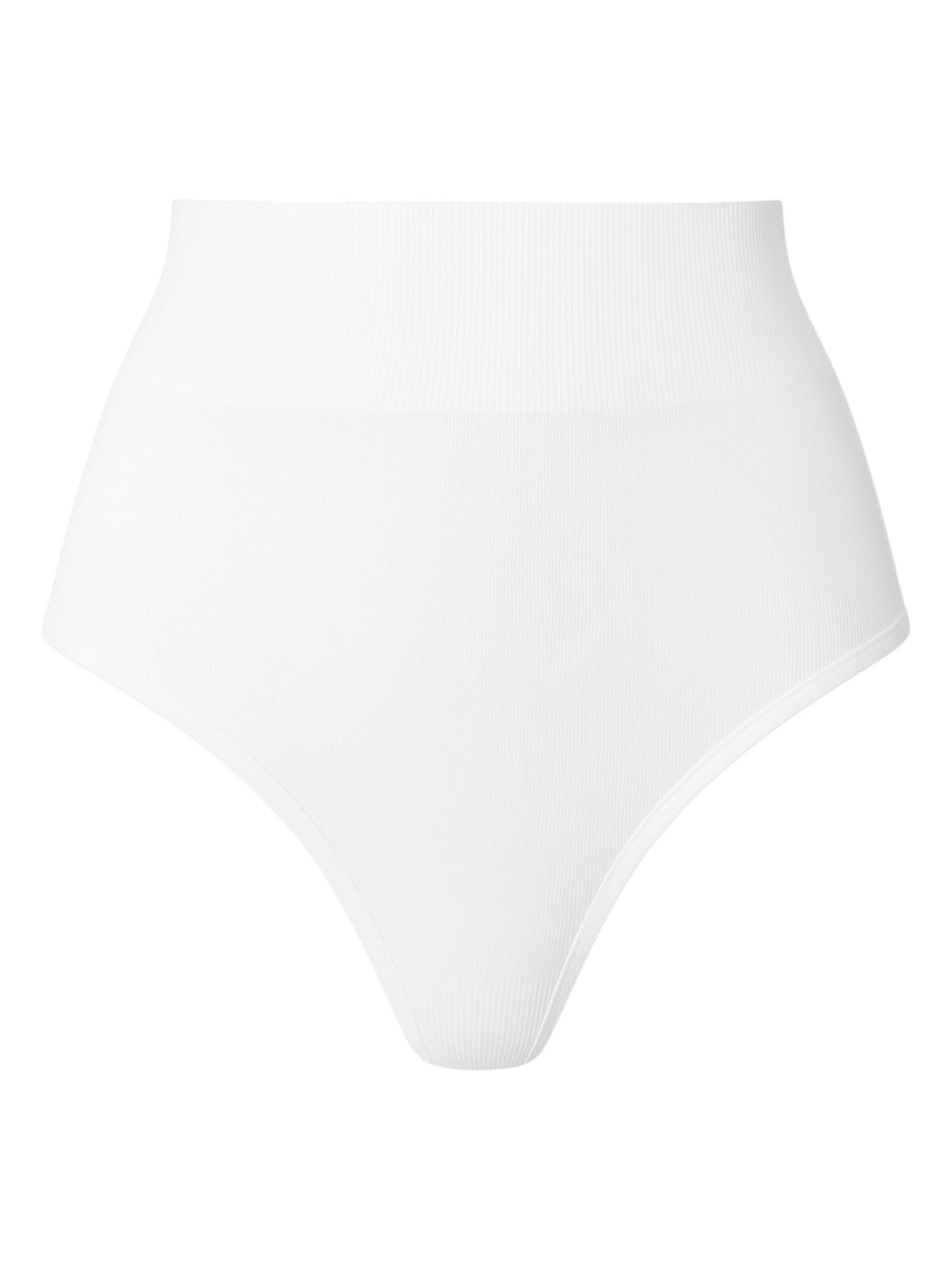 Slip modellante 'ShapeCurve' di fashionshowcase in bianco: frontale