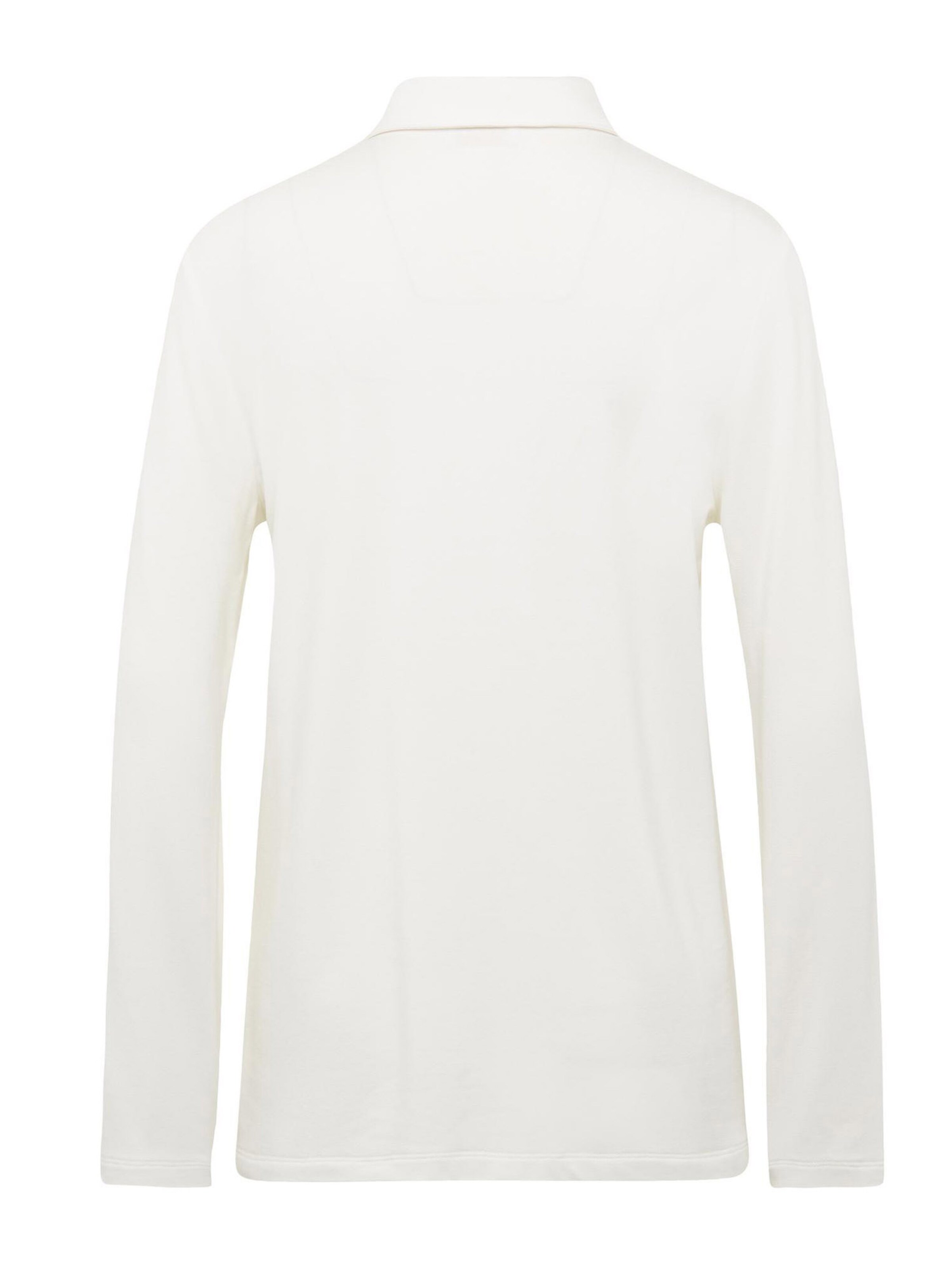 Goldner Shirt in Wit