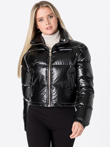 Just Cavalli Jacke in Schwarz: predná strana