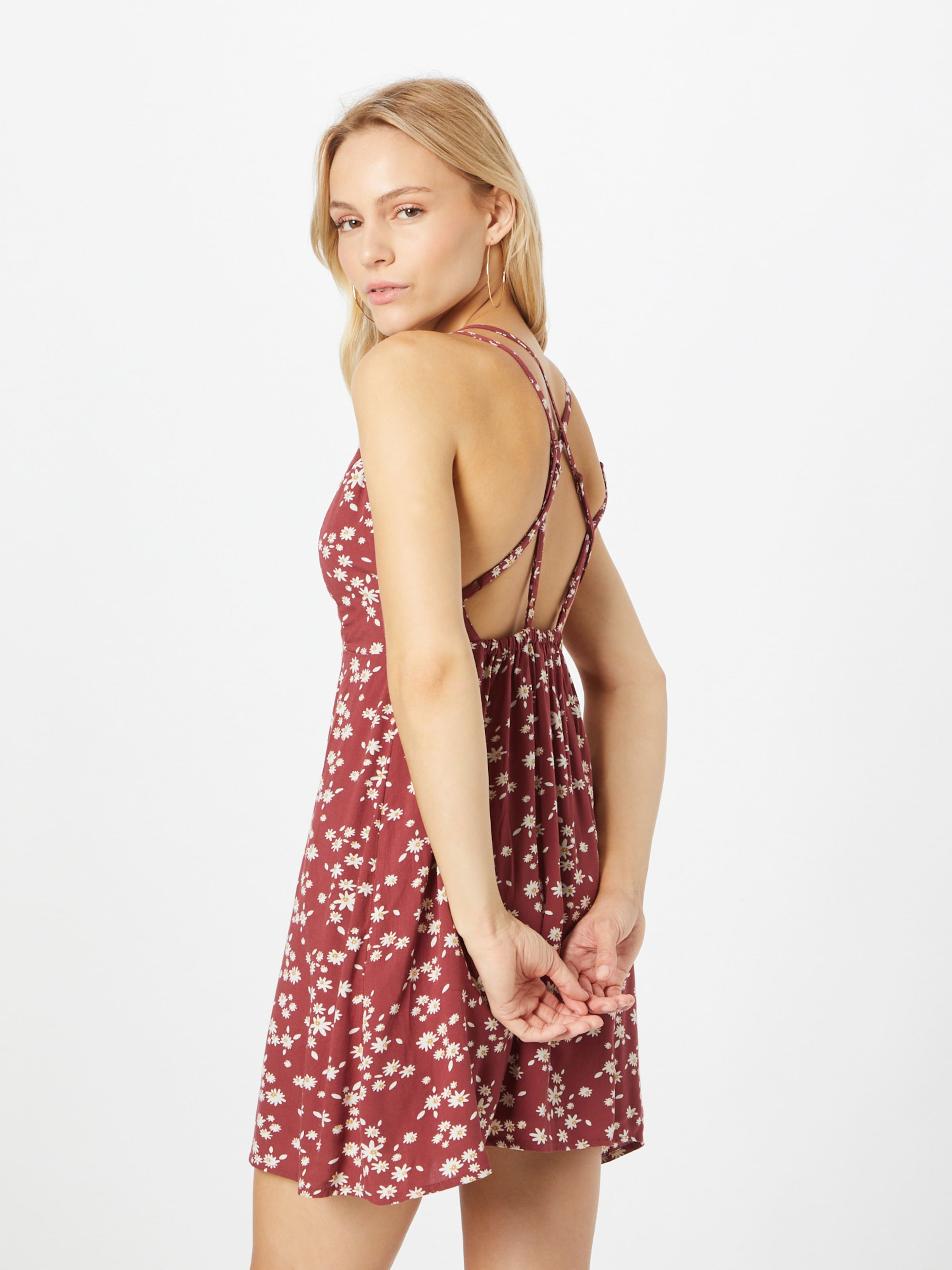 Dark red cheap summer dress