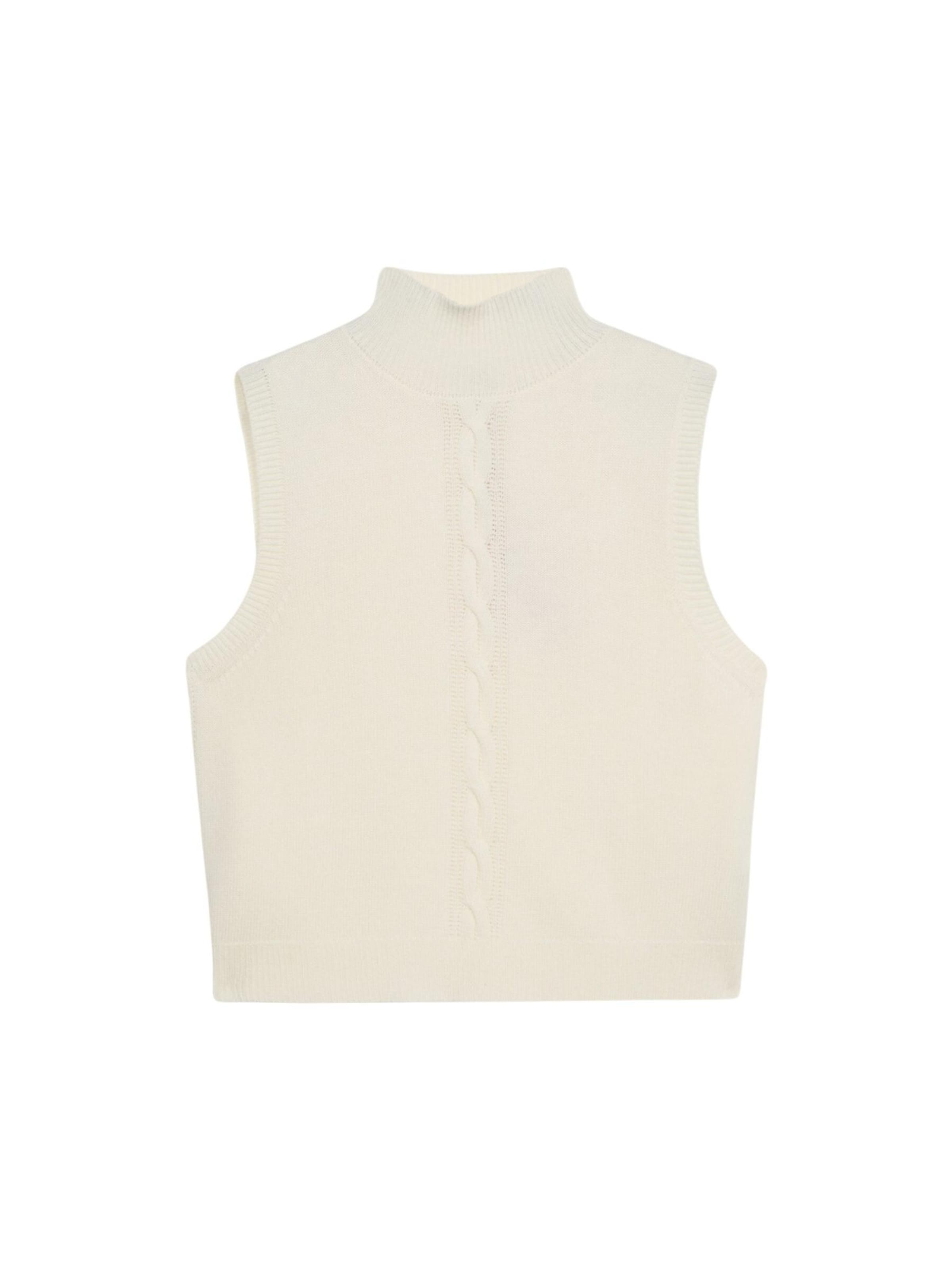 Pull-over oltre en blanc : devant