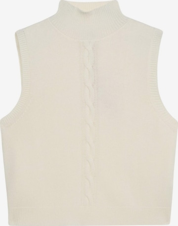 Pull-over oltre en blanc : devant