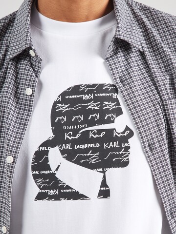 Karl Lagerfeld Футболка в Белый