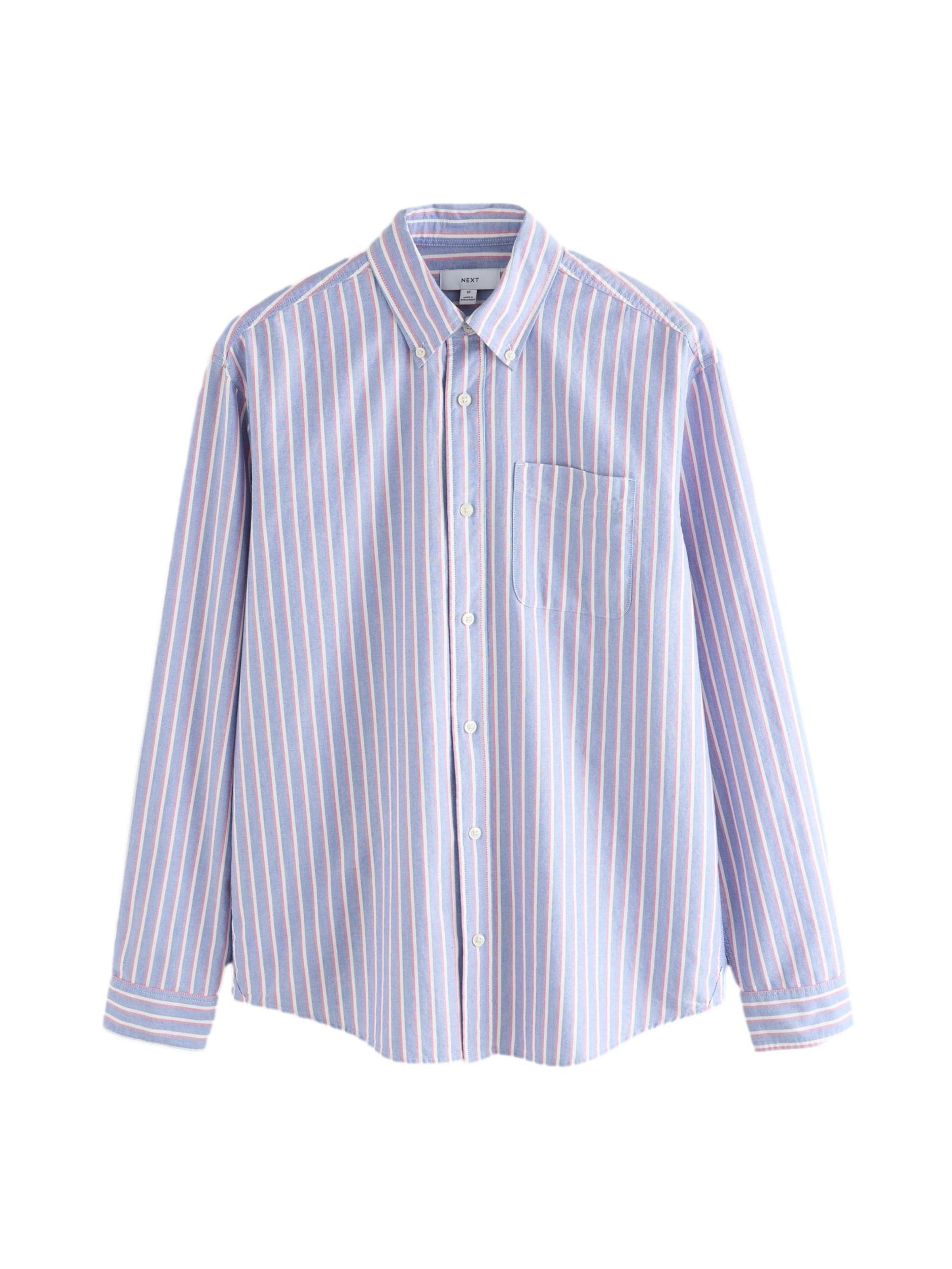 Next Regular fit Overhemd in Blauw: voorkant