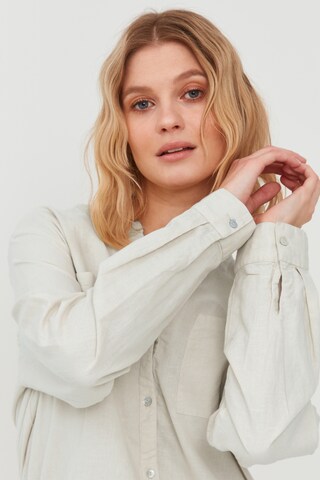 b.young Blouse in Beige