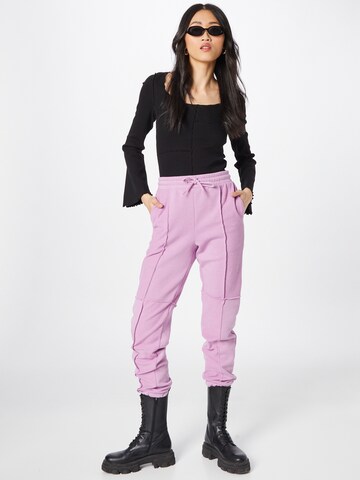 Effilé Pantalon Monki en rose