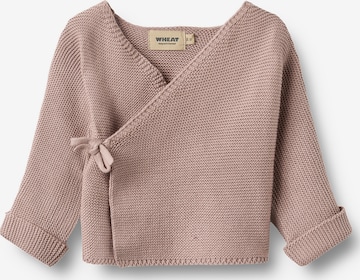 WHEAT Strickjacke 'Siva' in Pink: Vorderseite