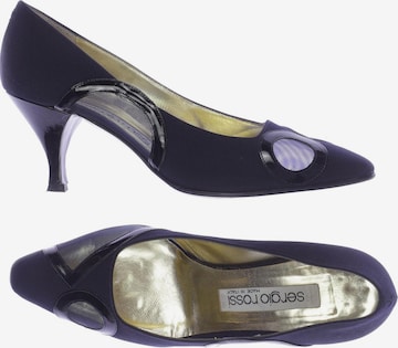 Sergio Rossi High Heels & Pumps in 38,5 in Blue: front