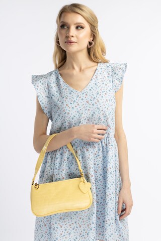 MYMO Shoulder Bag 'Blonda' in Yellow