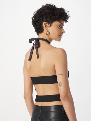 Trendyol - Top de malha em preto