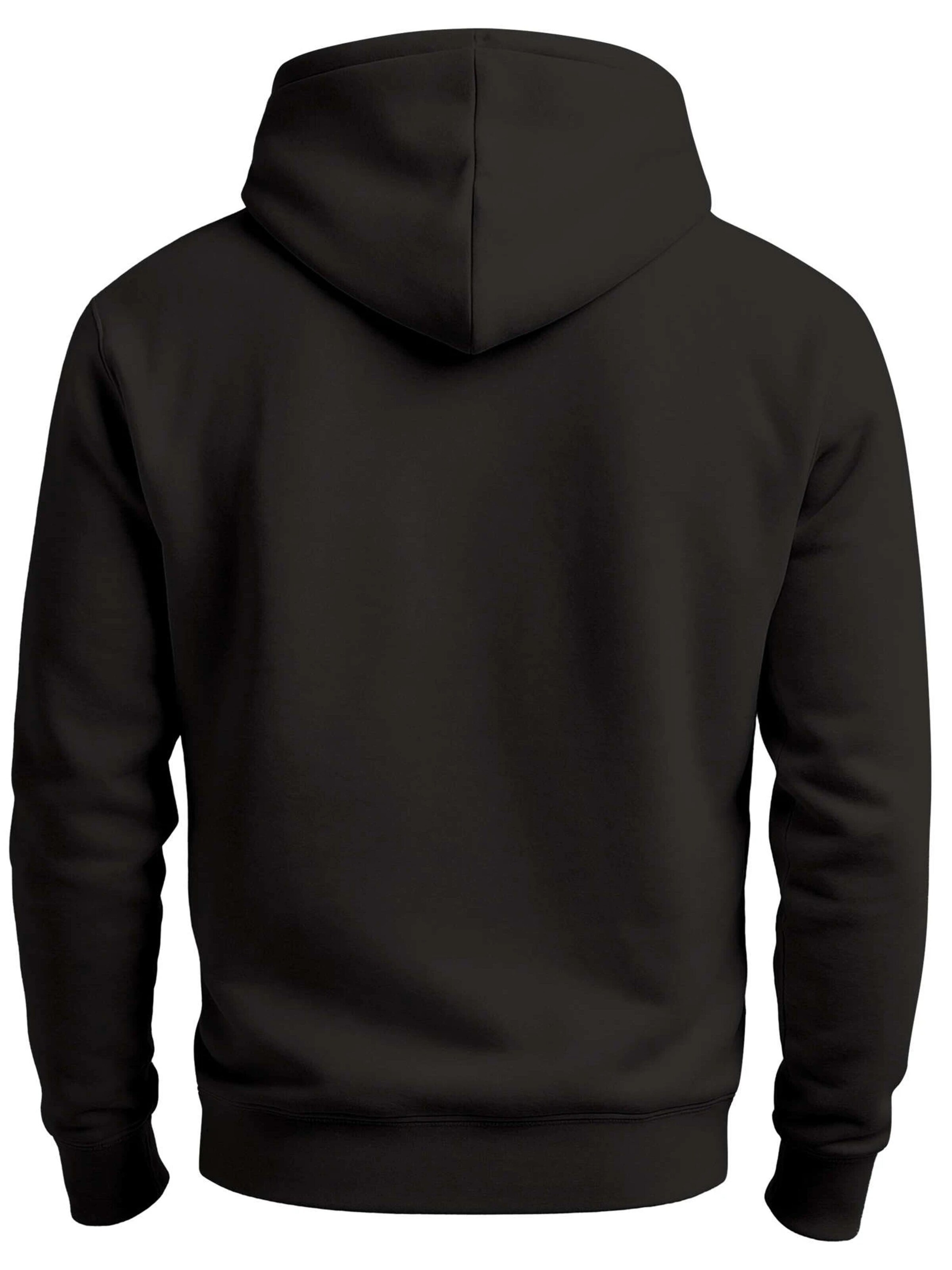 Neverless Sweatshirt 'Skull' in Black