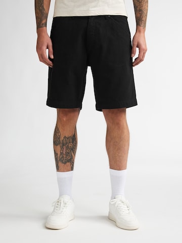 Petrol Industries Обычный Штаны в Черный: спереди