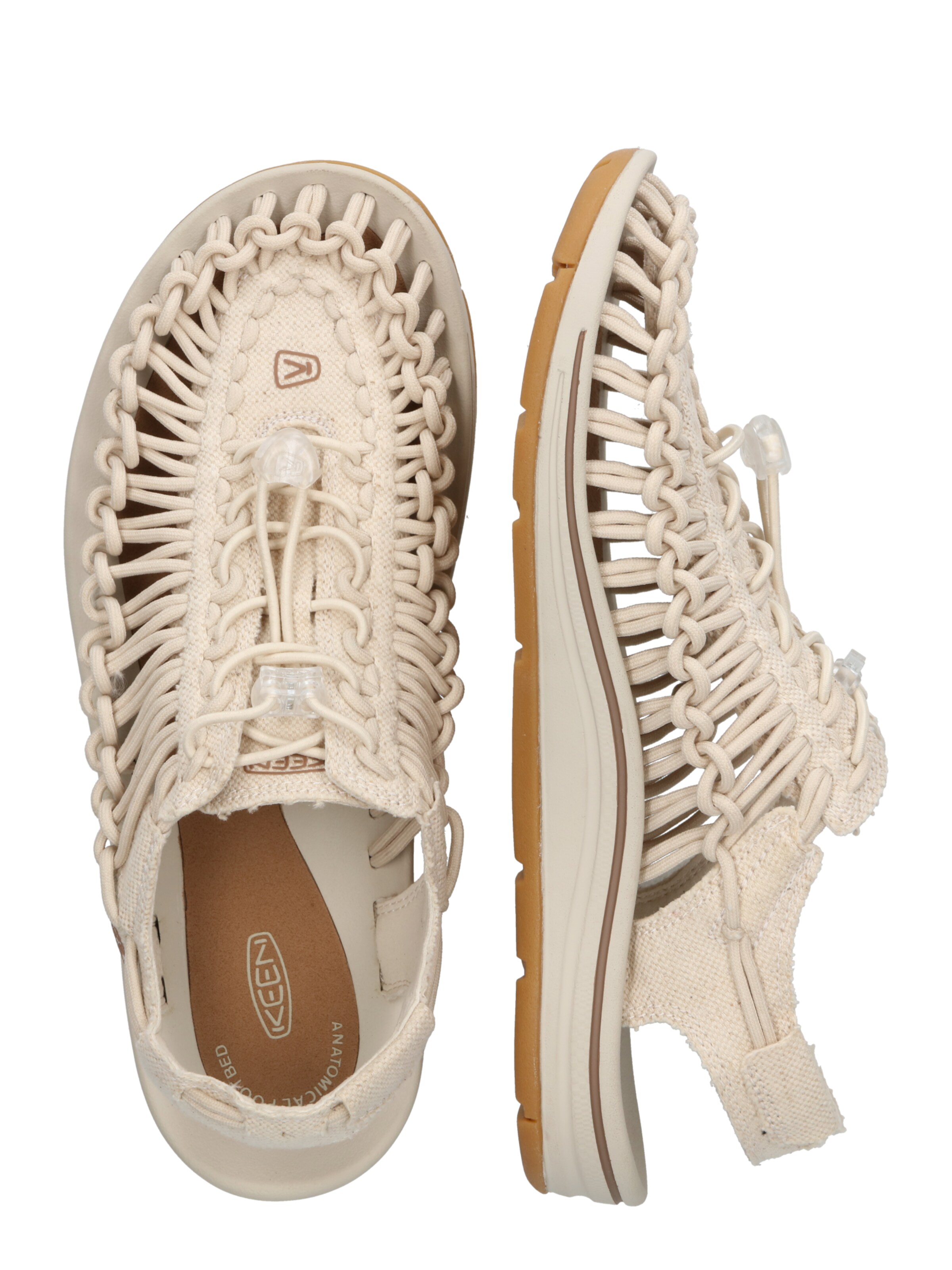 KEEN Sandals 'Uneek' in Beige