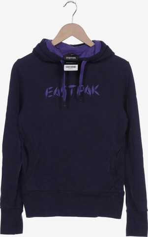 EASTPAK Kapuzenpullover M in Blau: predná strana