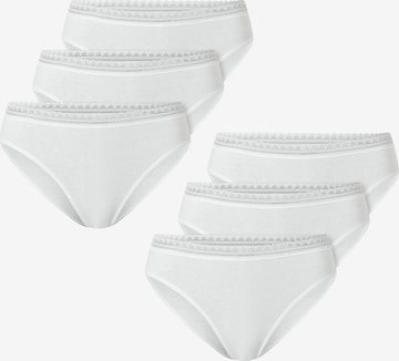 SCHIESSER Rioslip ' Modern Multipacks ' in Weiß: Vorderseite