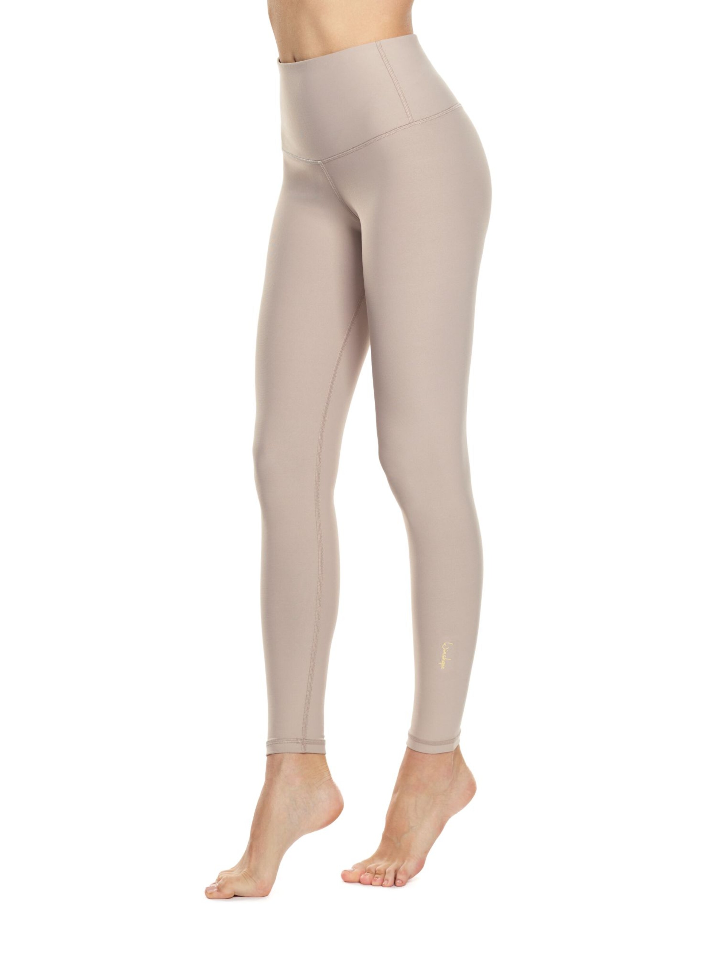 Winshape Слим Леггинсы 'HWL117C' в Бежевый: спереди