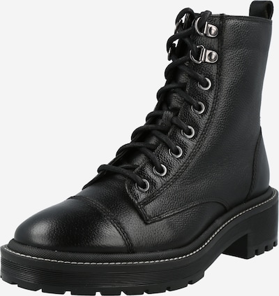 River Island Bottines à lacets en noir, Vue avec produit
