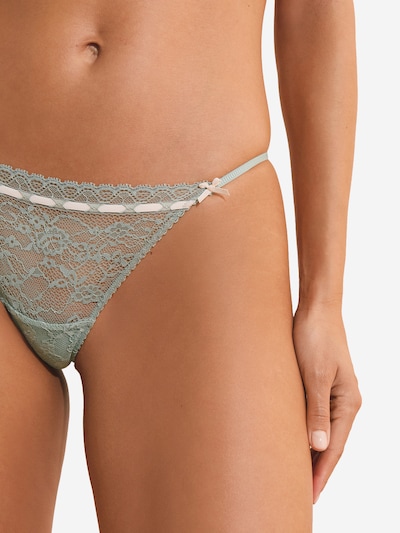 ETAM Thong 'Malice' in XXS in Cyan blue / White, Item view