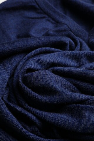 UNBEKANNT Schurwoll-Pullover S in Blau