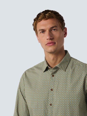 No Excess Regular fit Overhemd in Groen