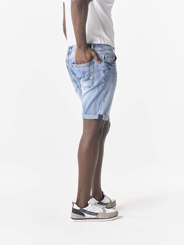 KOROSHI Regular Jeans i blå