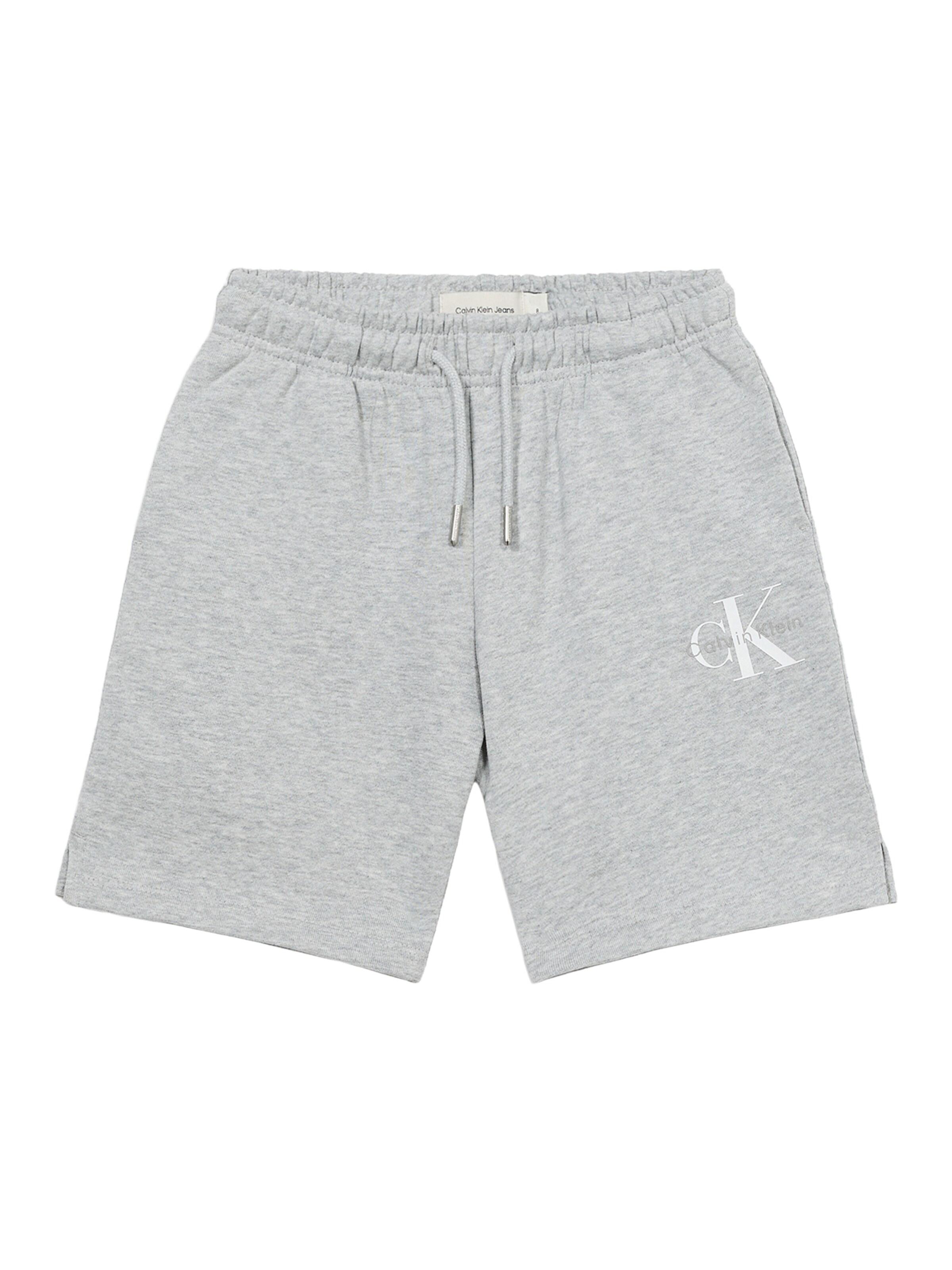 Calvin Klein Jeans Широка кройка Панталон в сиво: отпред