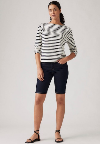 LEVI'S ® Slim fit Jeans 'SHAPING BERMUDA' in Blue