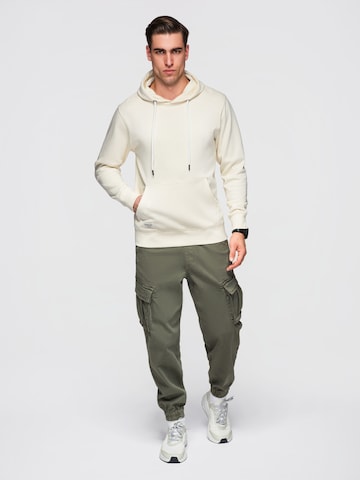 Sweat-shirt Ombre en beige