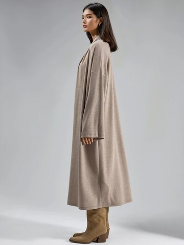 Busem Knitted coat in Beige
