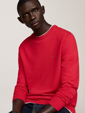 TOMMY HILFIGER Sweter w kolorze czerwony