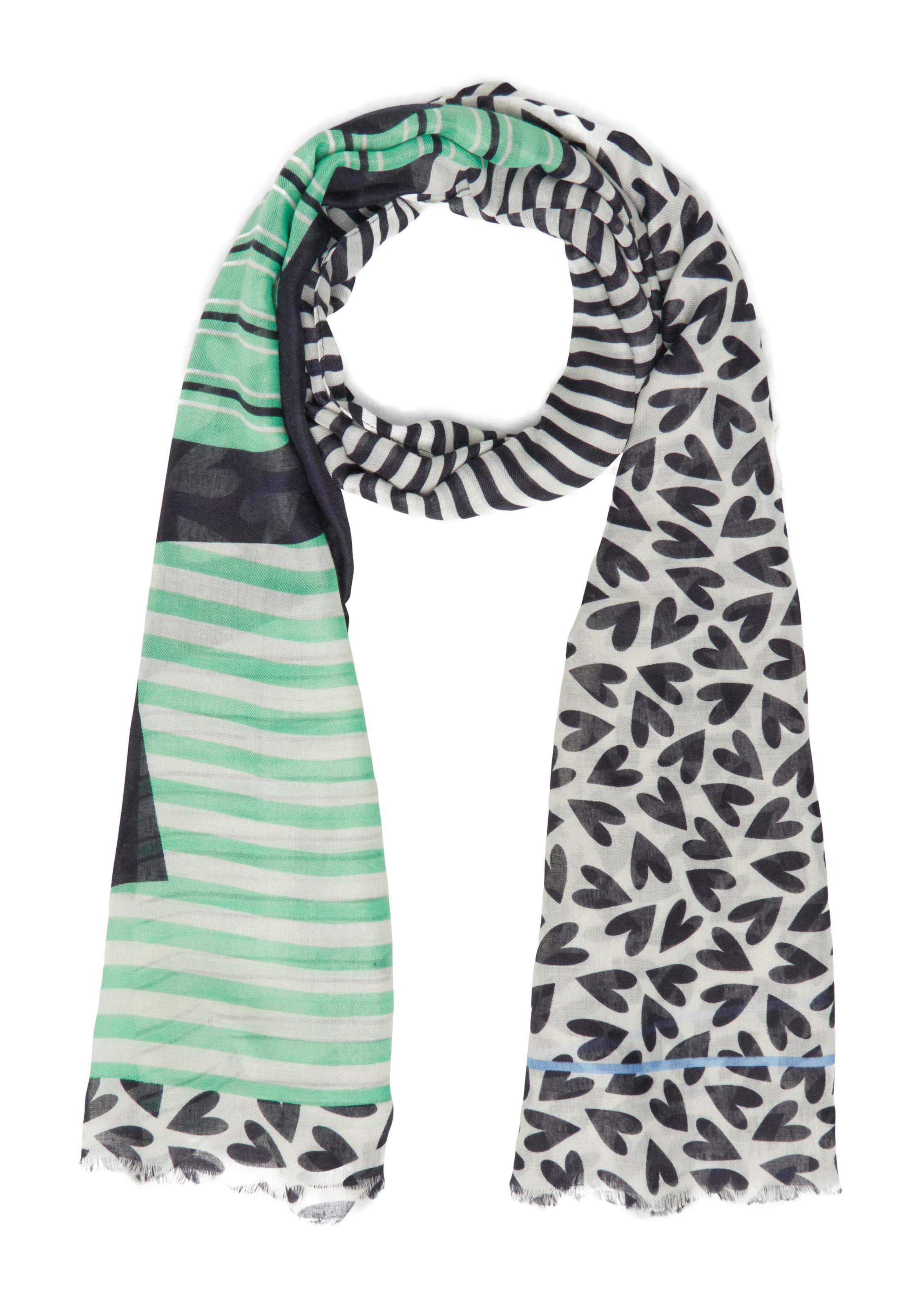 s.Oliver Sjaal in Groen: voorkant