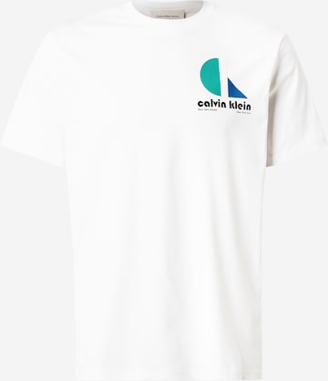 Calvin Klein Jeans Shirt in White: front