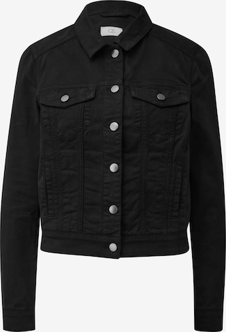 Veste mi-saison QS en noir : devant