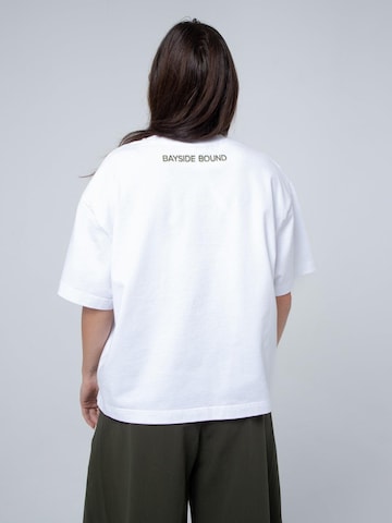 BAYSIDE BOUND Oversizeshirt‌ in Weiß