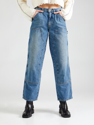 BDG Urban OutfittersLoosefit Traperice 'CARPENTER' - plava boja: prednji dio