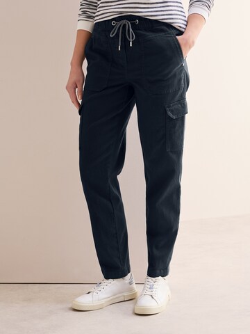 CECIL Loose fit Cargo Pants 'Chelsea' in Blue: front